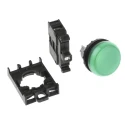 Eaton Flush Rear Surface Mount Green LED Indicator RMQ Titan M22 22 mm Cutout 12-30 V AC/DC 78639218 M22-L-G+M22-A+M22-LED-G
