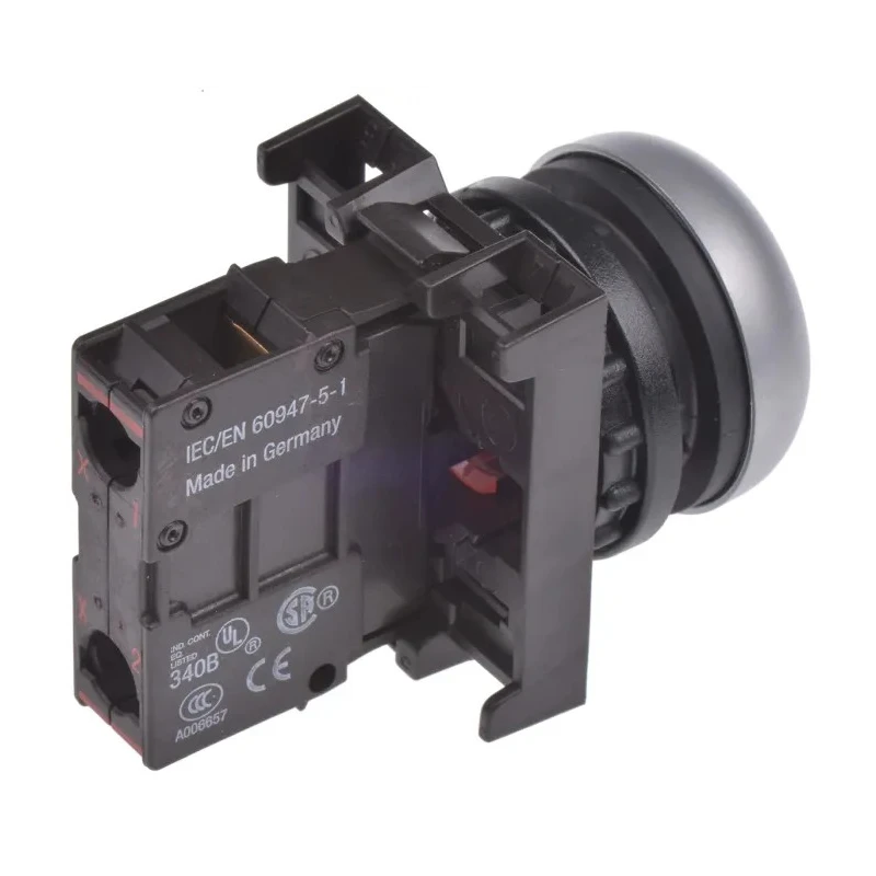 Eaton RMQ Titan M22 Series Red Momentary Push Button Head 22 mm Cutout IP69K 78639212 M22-DL-R+M22-A+M22-LED230-R
