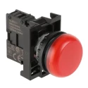 Eaton Flush Rear Surface Mount Red LED Indicator RMQ Titan M22 22 mm Cutout 12 V 30 V ac 30 78639219 M22-L-R+M22-A+M22-LED-R