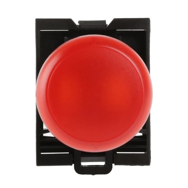 Eaton Flush Rear Surface Mount Red LED Indicator RMQ Titan M22 22 mm Cutout 12 V 30 V ac 30 78639219 M22-L-R+M22-A+M22-LED-R
