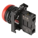 Eaton Flush Rear Surface Mount Red LED Indicator RMQ Titan M22 22 mm Cutout 12 V 30 V ac 30 78639219 M22-L-R+M22-A+M22-LED-R
