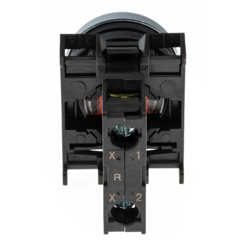 Eaton RMQ Titan M22 Series Red Momentary Push Button Head, 22 mm Cutout Diameter, IP69K 78639207 M22-DL-R+M22-A+M22-LED-R