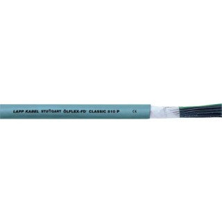 Lapp OLFLEX CLASSIC FD 810 Control Cable Unscreened, 5 Cores 18 AWG Bare Copper, Silver Grey Polyvinyl Chloride 0026333