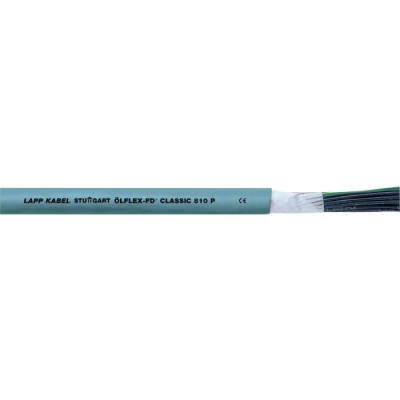 Lapp OLFLEX CLASSIC FD 810 Control Cable Unscreened, 5 Cores 18 AWG Bare Copper, Silver Grey Polyvinyl Chloride 0026333