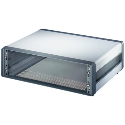 nVent SCHROFF 3 U 19 in Rack Mount Case Comptec Ventilated Steel Aluminium IP20 520mm x 153mm x 300mm 10225601