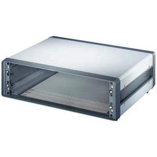 nVent SCHROFF 3U 19 Inch Rack Mount Case Comptec Ventilated Aluminium Steel IP20 IEC DIN 10225612