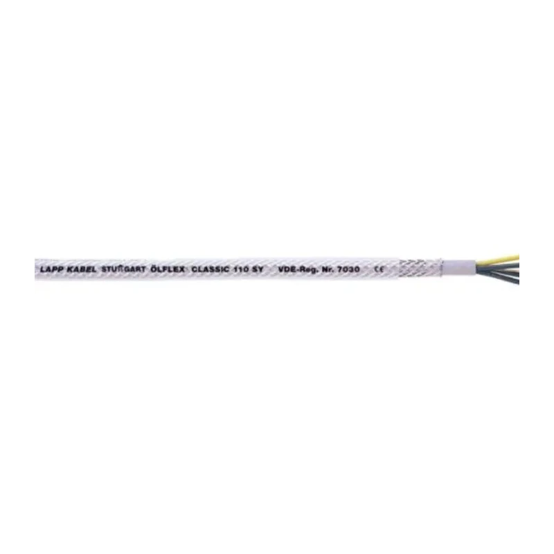 Lapp SY Control Cable 12 Cores 16 AWG Unscreened Transparent Polyvinyl Chloride Sheath 50 m 1125312