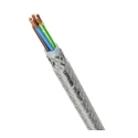 Lapp SY Control Cable, 3 Cores 16 AWG Stranded Bare Copper Conductors, Transparent Polyvinyl Chloride Sheath, 100 m 0016065