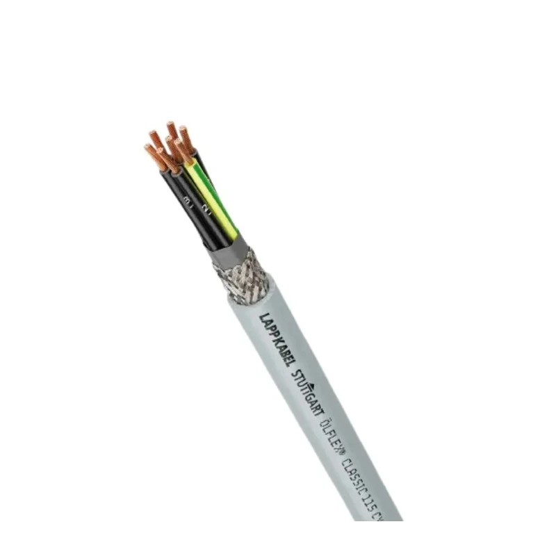 Lapp OLFLEX CLASSIC 115 CY Control Cable 5 Cores 16 AWG Screened Stranded Silver Grey Polyvinyl Chloride 100m 1136305