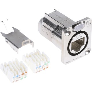 Neutrik EtherCon Cat6a D Shape IDC Connector for Use with etherCON Connectors 