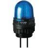 Werma EM 231 Series Blue Beacon 230V DC Steady Panel Mount LED Bulb IP65 231.500.55