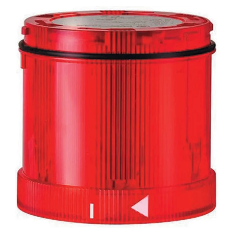 Werma 644 Series Red Steady Effect LED Beacon Unit 230V AC IP65 644.100.68