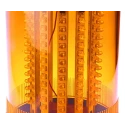 Moflash LED Amber Beacon 24V AC Surface Mount, Steady Rotating Flashing Light Effect, IP65 LED400