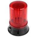 Moflash LED401 Series Red Beacon 24V DC Flashing, Rotating, Steady Surface Mount LED Bulb IP65 LED401