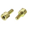 TE Connectivity HDF or HDP or HDE Series Female Screw Lock for Use with D-Sub Connector 5207872-1