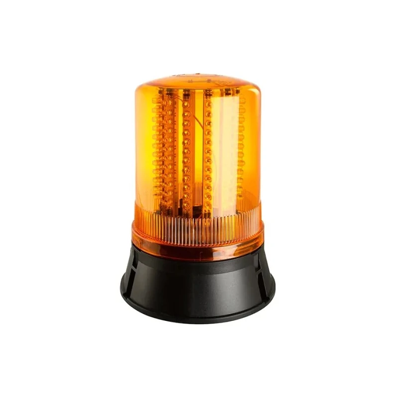 Moflash Amber Multi-Function LED Beacon 24V DC, Steady Flashing Rotating Light Effect, Surface Mount IP65 LED401