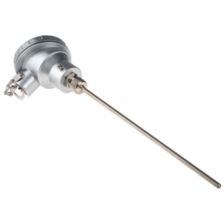 RS PRO RTD Sensor 6 mm Diameter, 250 mm Length, 4 Wire Connection, Class B Accuracy, Stainless Steel Probe UK Origin PT100