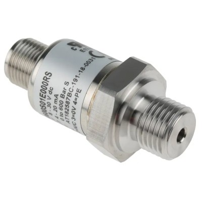 Gems Sensors 3100 Series Pressure Sensor, Analogue Output, 0 bar to 600 bar, Stainless Steel Housing, IP65 3100B0600S01E000