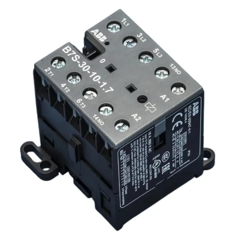 ABB B7S Series 24V DC Coil 3-Pole Contactor 20 A, 5.5 kW Power Rating, Screw Terminal GJL1313001R7101 - B7S-30-10-1.7-71