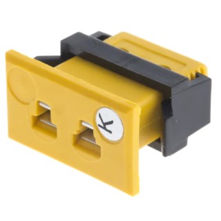 RS PRO Thermocouple Panel Connector for Use with Type K Thermocouple, BS Standard 455-9528