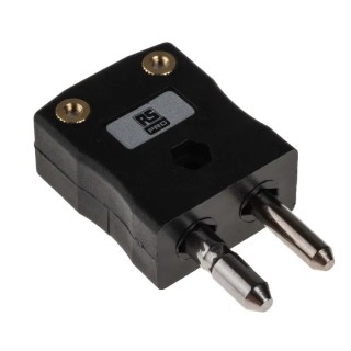 RS PRO Thermocouple Connector for Use with Type J Thermocouple, BS Standard 455-9590