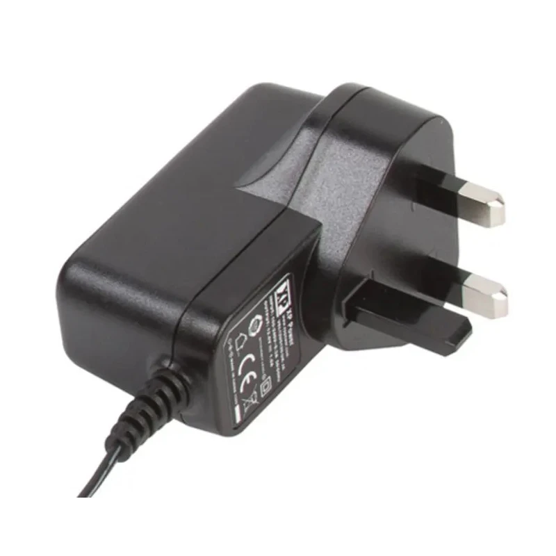 XP Power AC/DC Adapter 18 W 9V DC Output 2 A Type G Plug 2.1 x 5.5 x 12 mm Centre Positive VEL18US090-UK-JA