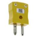 RS PRO Thermocouple Connector for Use with Type K Thermocouple BS Standard 455-9629