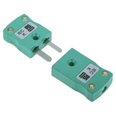 RS PRO Thermocouple Connector for Use with Type K Thermocouple, IEC RoHS Compliant, United Kingdom Origin 455-9786