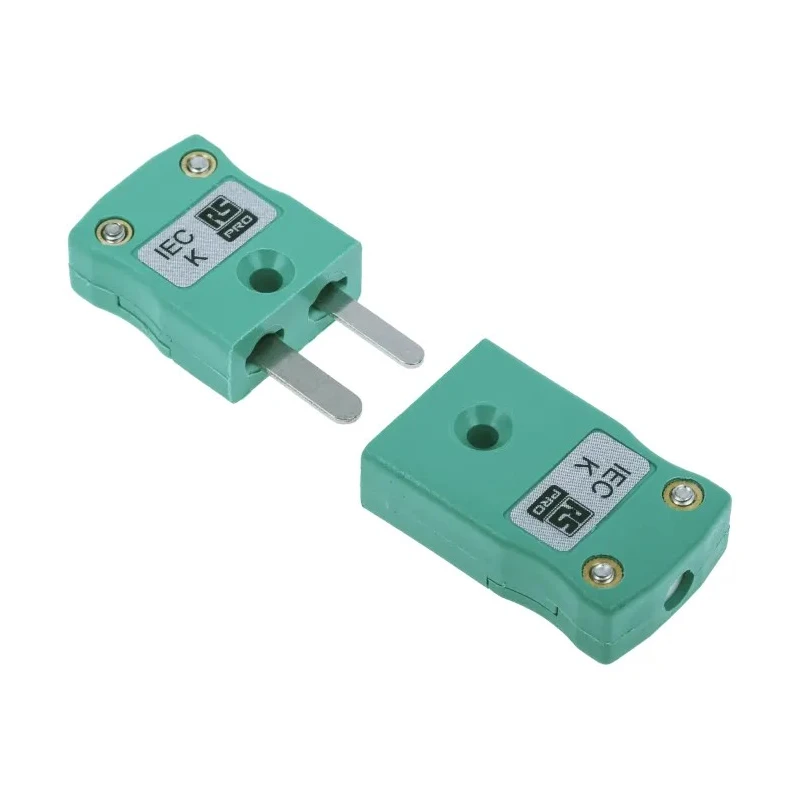 RS PRO Thermocouple Connector for Use with Type K Thermocouple, IEC RoHS Compliant, United Kingdom Origin 455-9786