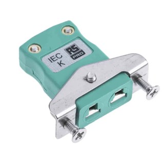 RS PRO Thermocouple Connector for Use with Type K Thermocouple, IEC, RoHS Compliant 455-9792