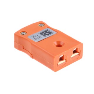 RS PRO Thermocouple Connector for Use with Type R/S Thermocouple, RoHS Compliant, IEC Standard 455-9859