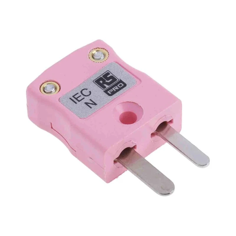 RS PRO Thermocouple Connector for Use with Type N Thermocouple, IEC RoHS Compliant, Glass-Filled Thermoplastic 455-9843