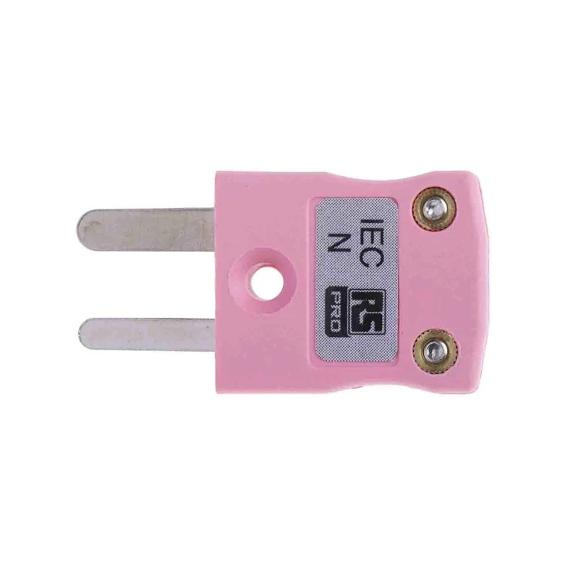 RS PRO Thermocouple Connector for Use with Type N Thermocouple, IEC RoHS Compliant, Glass-Filled Thermoplastic 455-9843