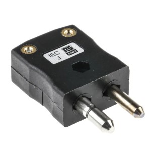RS PRO Thermocouple Connector for Use with Type J Thermocouple, RoHS Compliant, IEC Standard 455-9966