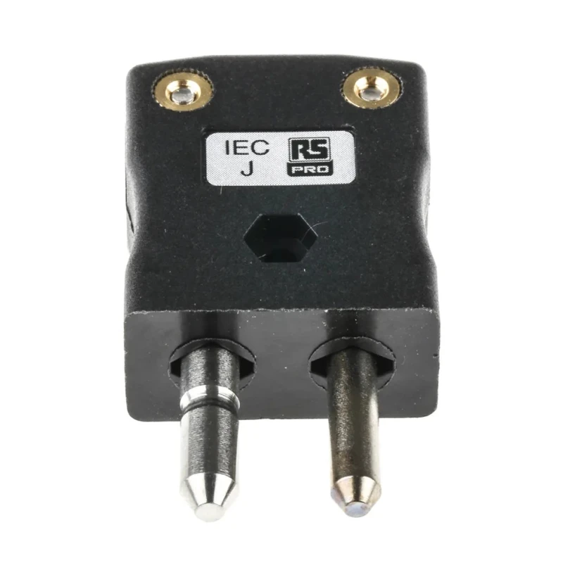RS PRO Thermocouple Connector for Use with Type J Thermocouple, RoHS Compliant, IEC Standard 455-9966