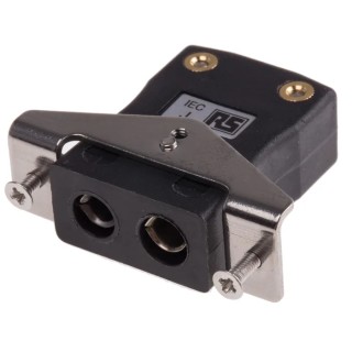 RS PRO Thermocouple Connector for Use with Type J Thermocouple IEC RoHS Compliant Standard 456-0089
