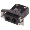 RS PRO Thermocouple Connector for Use with Type J Thermocouple IEC RoHS Compliant Standard 456-0089