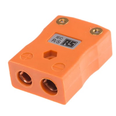 RS PRO Thermocouple Connector for Use with Type R/S Thermocouple RoHS Compliant IEC Standard 456-0023