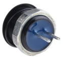Schurter Piezo Switch Solder Terminal 16 mm Panel Cutout 100mA Contact Current Black Actuator Rated 60°C Max Operating IP67
