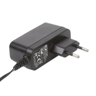 XP Power 24V 18W Centre Positive 2.1 x 5.5 x 12 mm AC/DC Adapter EU Plug VEL18US240-EU-JA