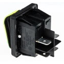 RS PRO Illuminated DPST On-Off On-Off Rocker Switch Panel 16A 250V AC IP65 456-1672