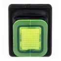 RS PRO Illuminated DPST On-Off On-Off Rocker Switch Panel 16A 250V AC IP65 456-1672