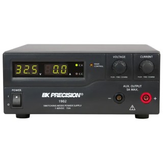 PeakTech Digital Bench Power Supply, 1-Output, 0V to 60V, 900W, 15A Max BK1902B-220V