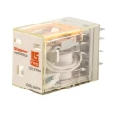 RS PRO Power Relay 24V DC Coil 5A Switching Current 4PDT Plug-In Terminal Type 150W Coil Power 121-7796