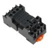 RS PRO 14 Way 300V DIN Rail Relay Socket, for use with RS PRO RKE & RKF 14 Pin Relays 121-7802