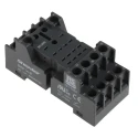 RS PRO 14 Way 300V DIN Rail Relay Socket, for use with RS PRO RKE & RKF 14 Pin Relays 121-7802