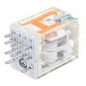 RS PRO Power Relay 4PDT 24V DC Coil 6A Switching Current Plug-In Terminal 180W Coil Power 121-7798
