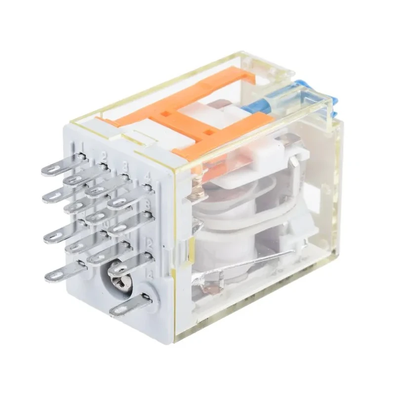 RS PRO Power Relay 4PDT 24V DC Coil 6A Switching Current Plug-In Terminal 180W Coil Power 121-7798
