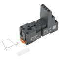 RS PRO 14 Way 300V DIN Rail Relay Socket for Use with RS PRO RKE & RKF 14 Pin Relays 121-7803