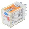 RS PRO Power Relay, 12V DC Coil, 10A Switching Current, Double Pole Double Throw (DPDT) 300W Coil Power 28x21.5x36mm 121-7810